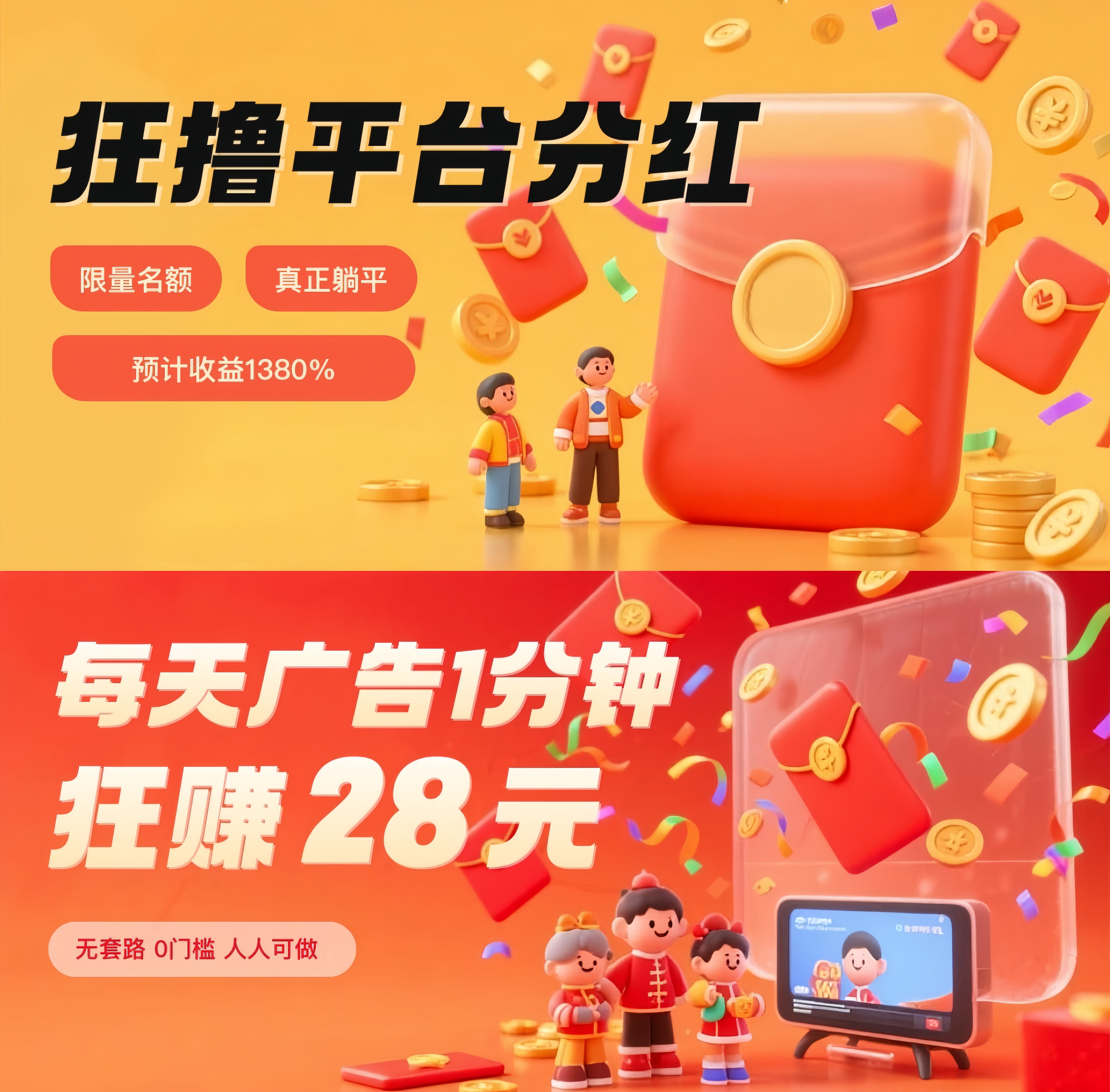 麦客：趣吧旗下，每天签到刷广告一天几块钱，轻松月入过万！