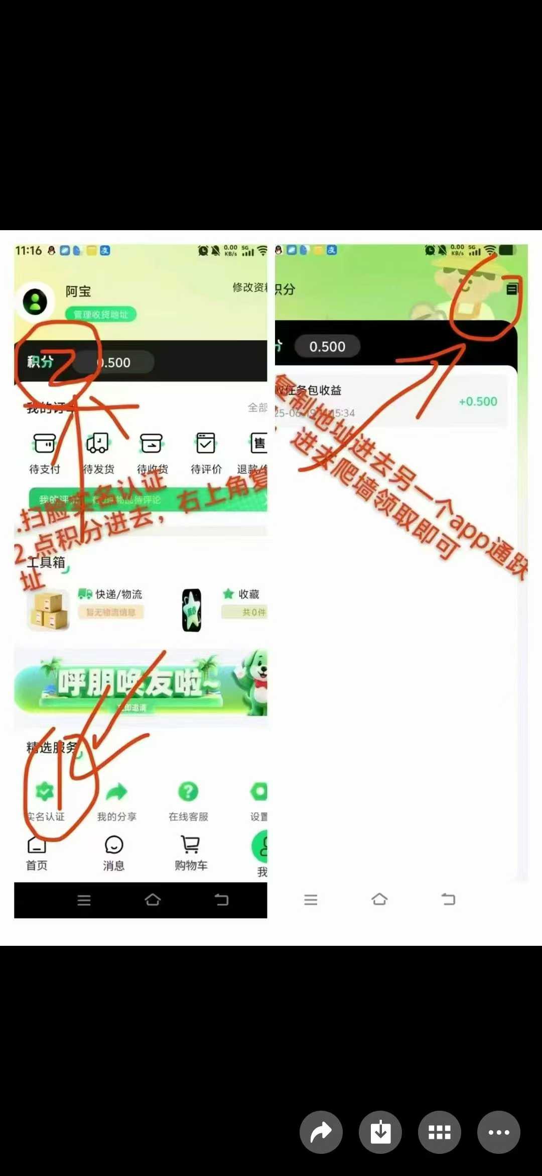 绿通商城，0撸、爬墙+商城模式，无广告