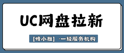 蜂小推，从公域引流到私域裂变，UC网盘推广全搞定